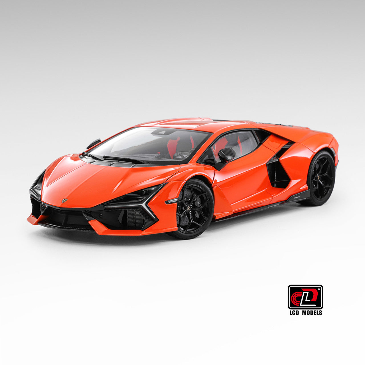 1:18 LCD Models - 2023 Lamborghini Revuelto Hybrid Orange LCD18026-OR