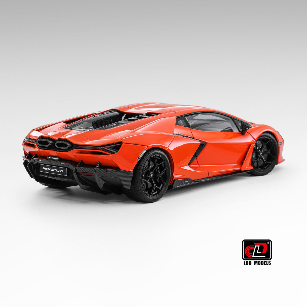1:18 LCD Models - 2023 Lamborghini Revuelto Hybrid Orange LCD18026-OR