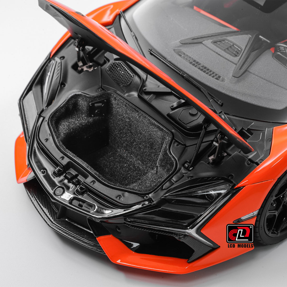 1:18 LCD Models - 2023 Lamborghini Revuelto Hybrid Orange LCD18026-OR
