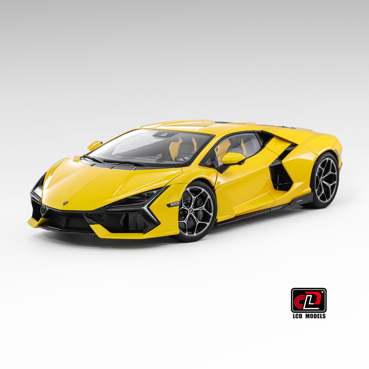 1:18 LCD Models - 2023 Lamborghini Revuelto Hybrid Yellow LCD18026-YE