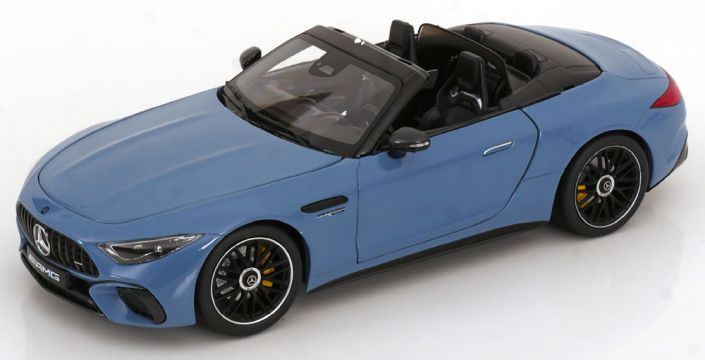Mercedes-AMG SL 63 Convertible Chine Blue - iScale 180054