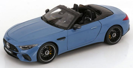 Mercedes-AMG SL 63 Convertible Chine Blue - iScale 180054