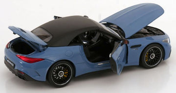 Mercedes-AMG SL 63 Convertible Chine Blue - iScale 180054