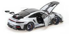 Lade das Bild in den Galerie-Viewer, Porsche 911 (992) GT3 RS 2022 Grey Metallic Weissach Package / Blue Wheels &amp; Decor

