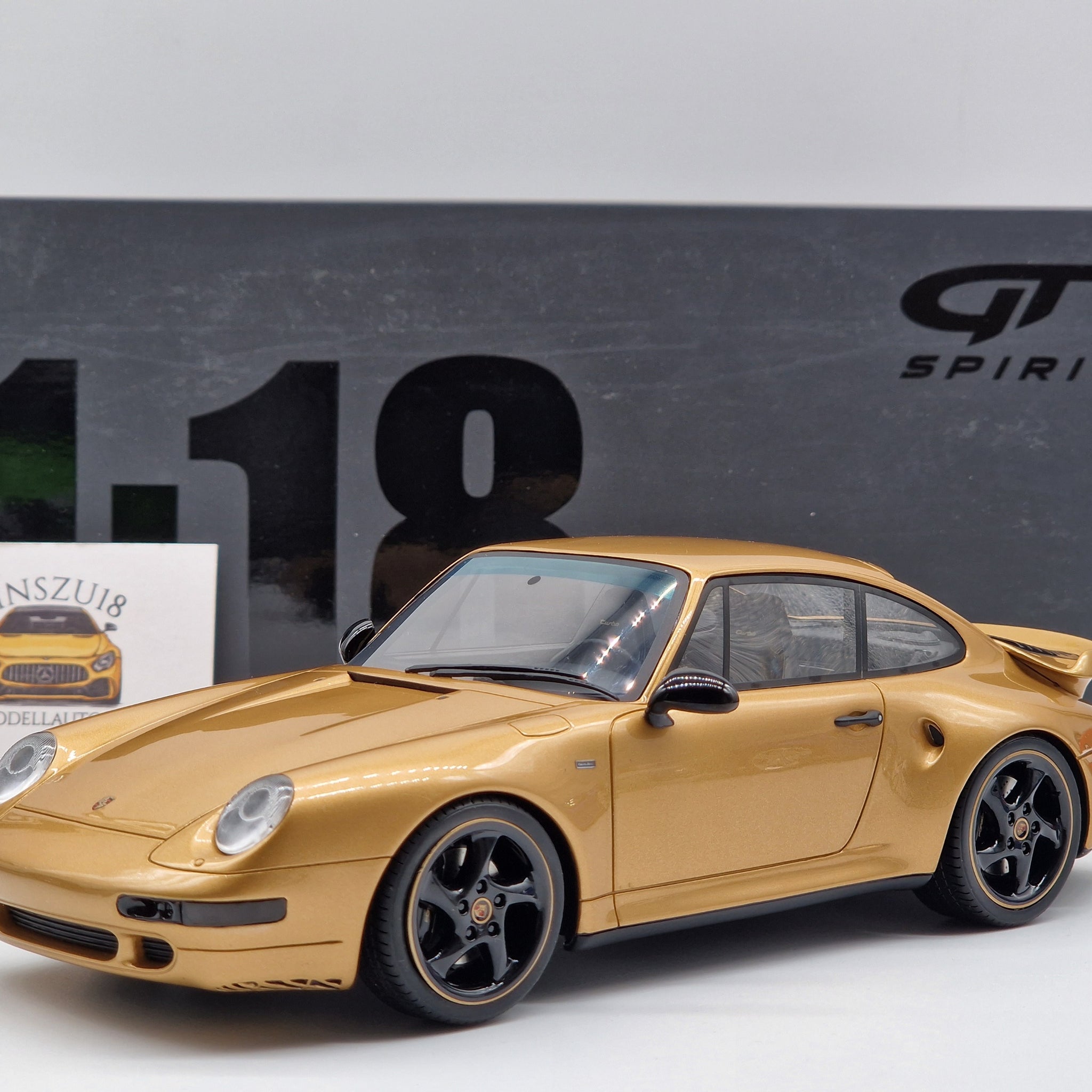 Porsche 911 (993) 2018 TURBO S Project Gold