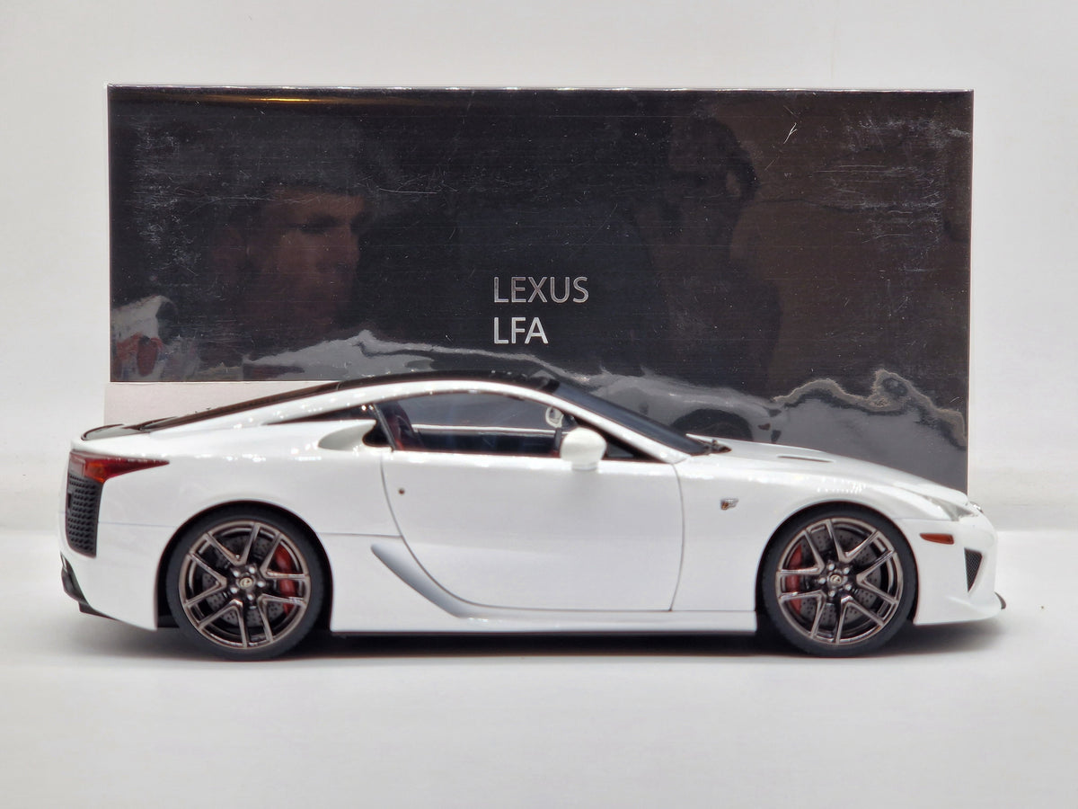 Lexus LFA Pearl White Red Interior