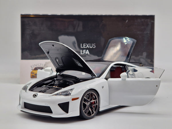 Lexus LFA Pearl White Red Interior