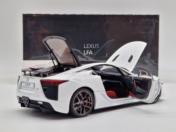 Lexus LFA Pearl White Red Interior