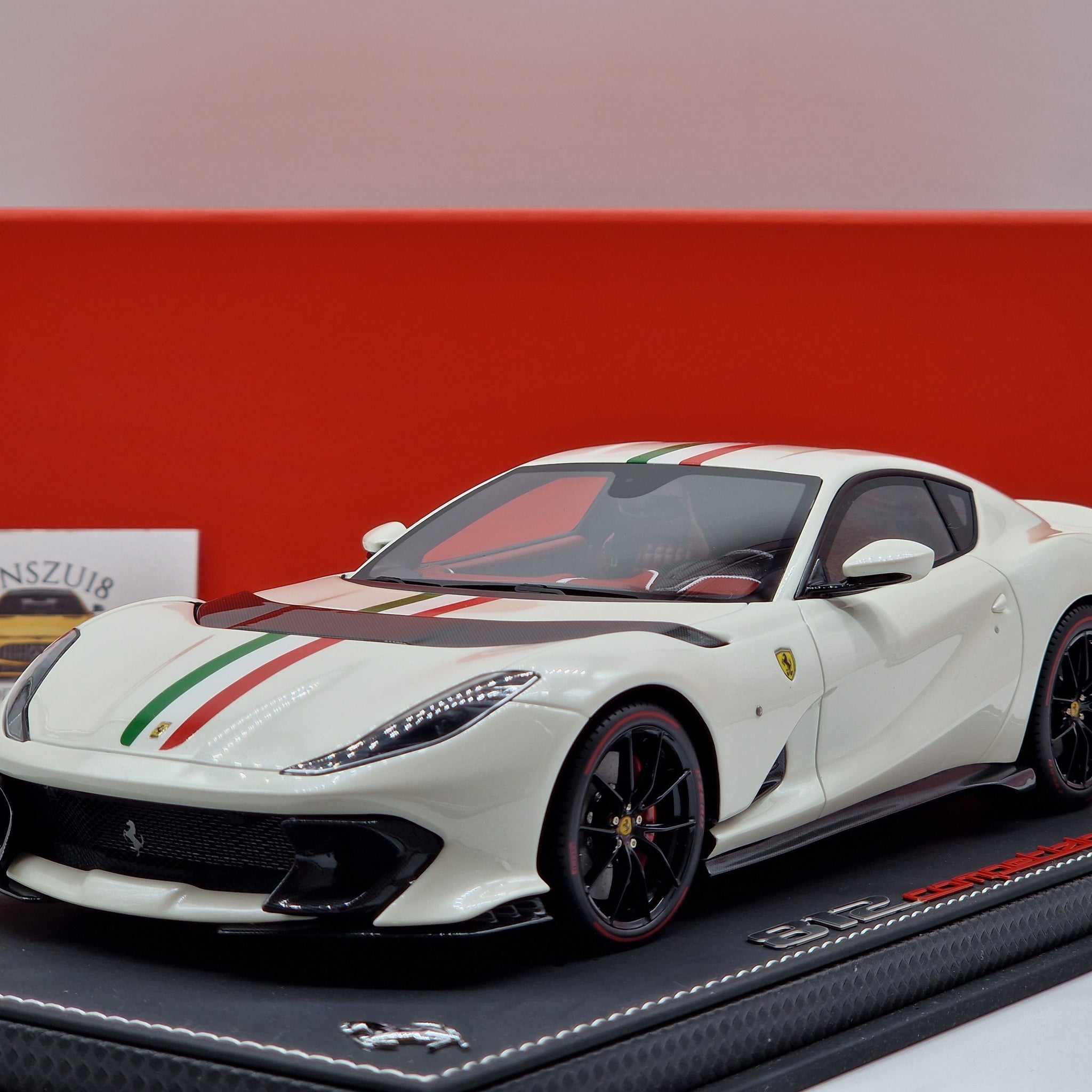 Ferrari 812 Competizione 2021 Metallic Fuji White