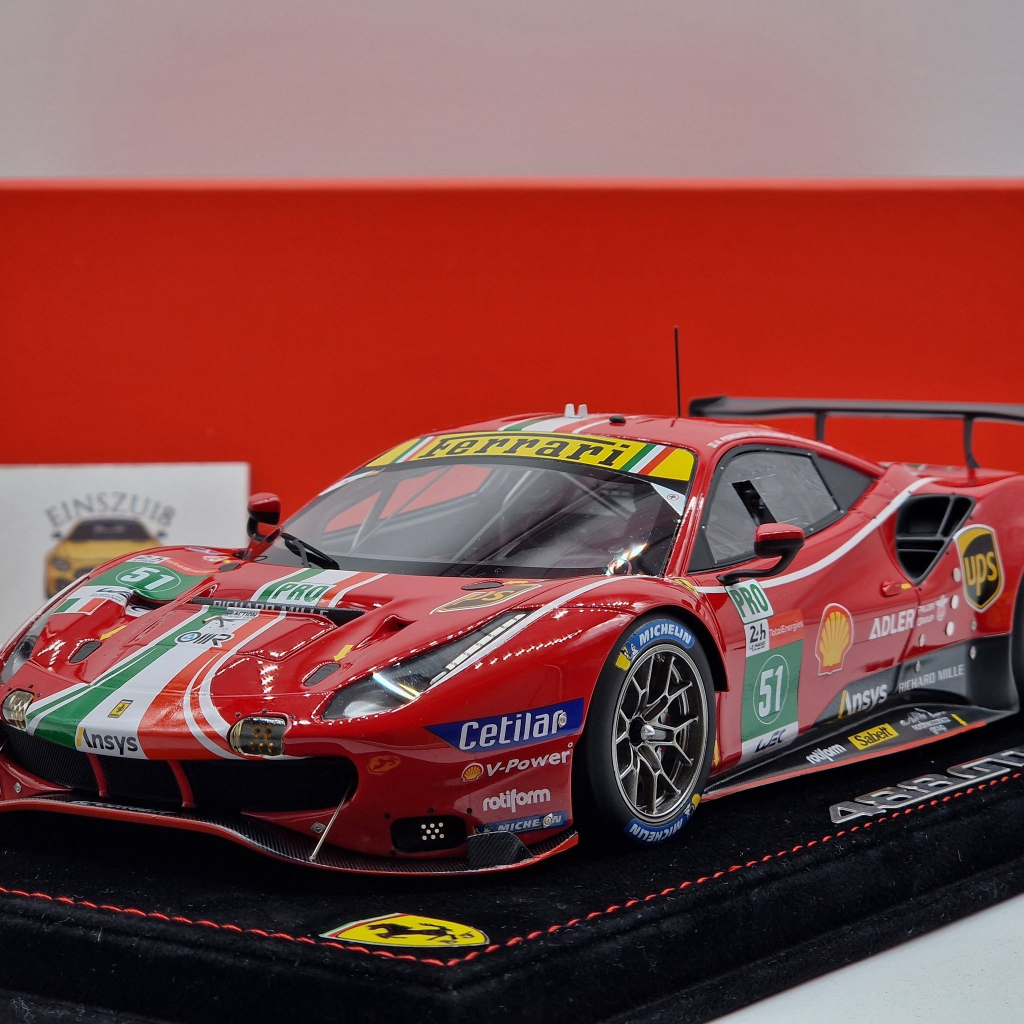 Ferrari 488 GTE LM GTE Team AF Corse wins Le Mans 2021 #51