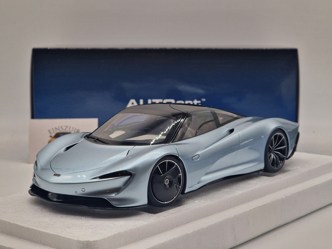 McLaren Speedtail Frozen Blue