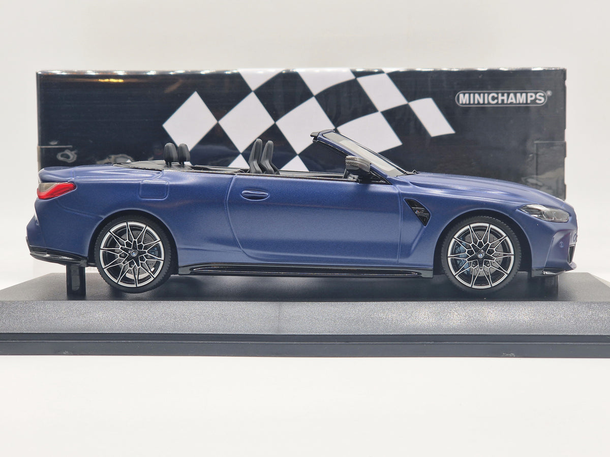 BMW M4 Cabriolét 2020 Matt Blue Metallic