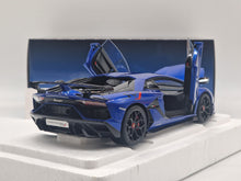 Cargar imagen en el visor de la galería, Lamborghini Aventador SVJ Blu Nethuns
