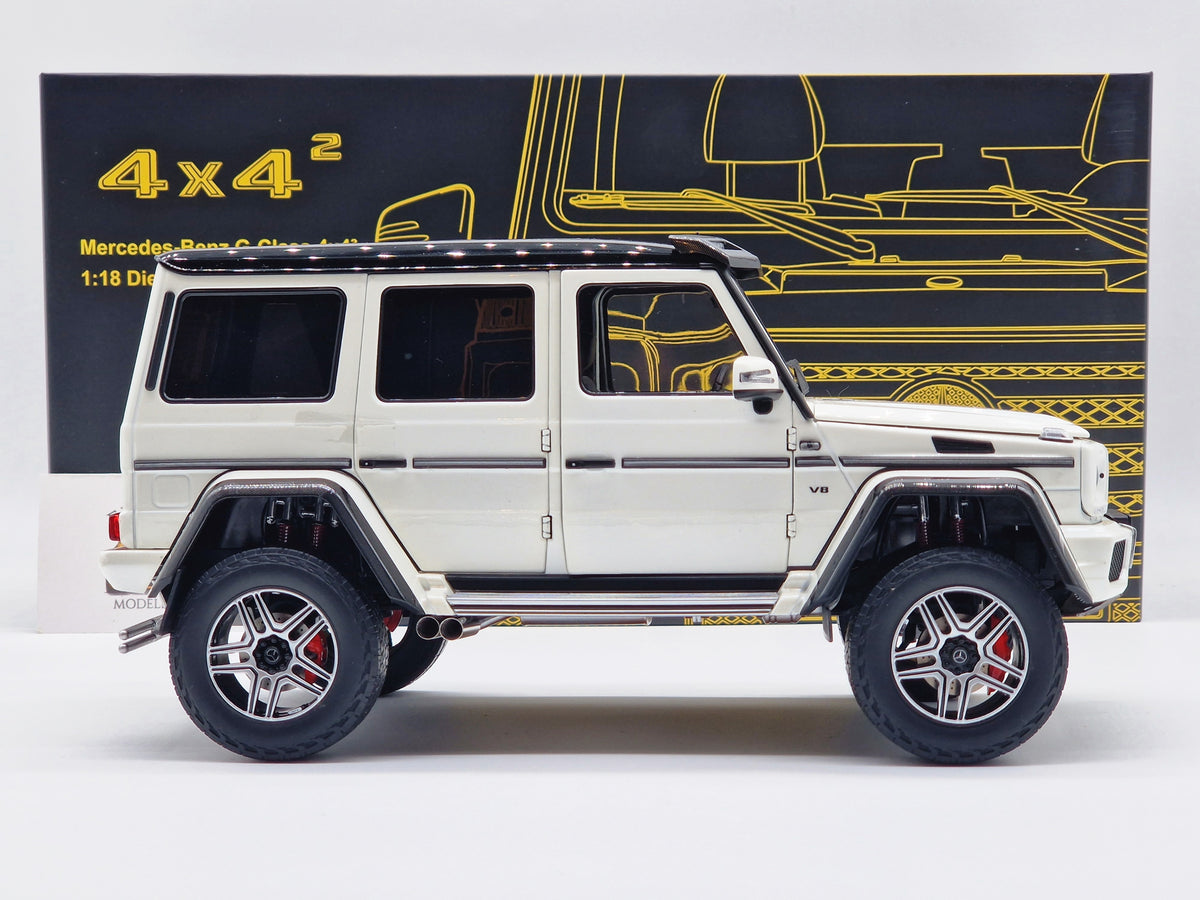 Mercedes-Benz G500 4x4² Concept 2015 White