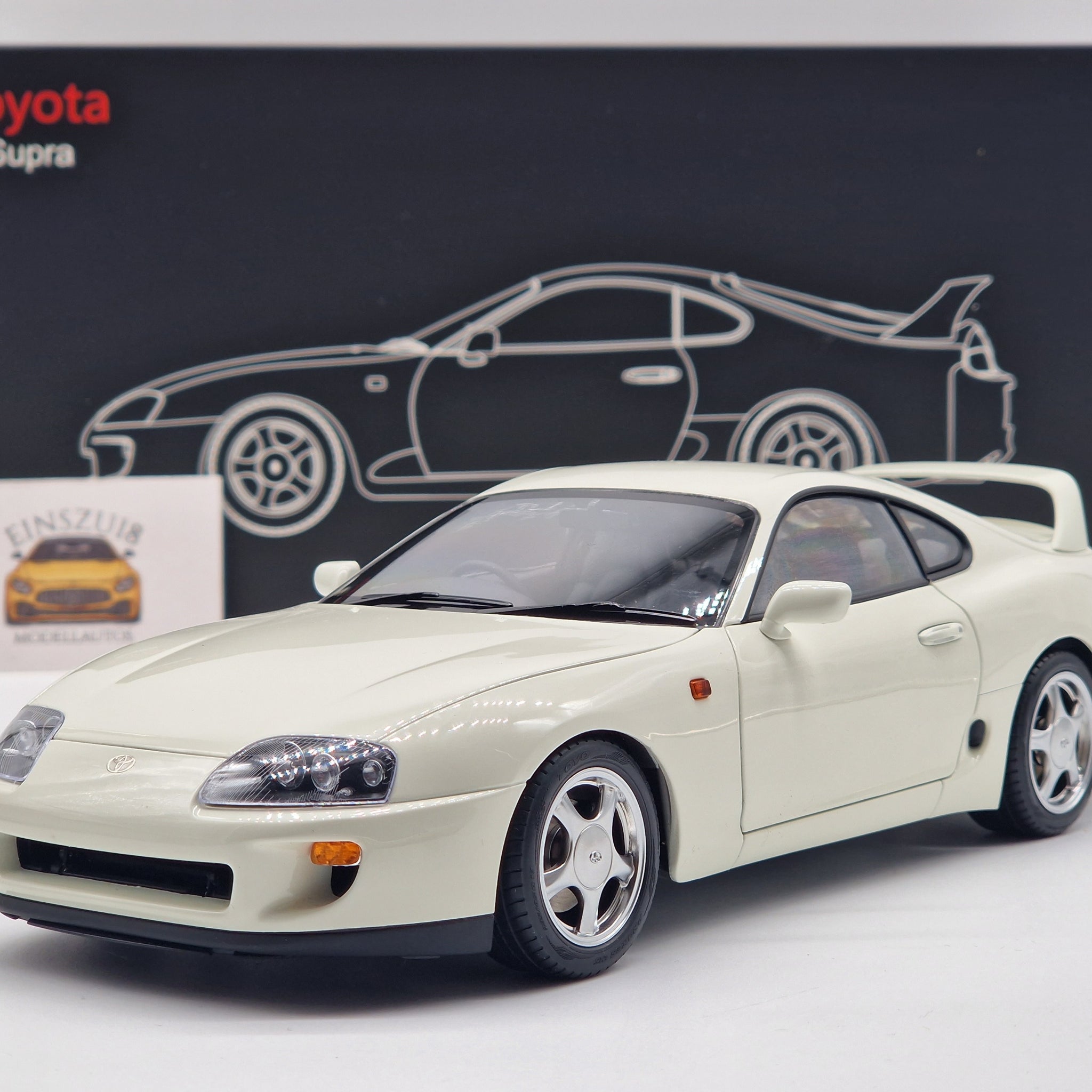 Toyota Supra A80 RHD White