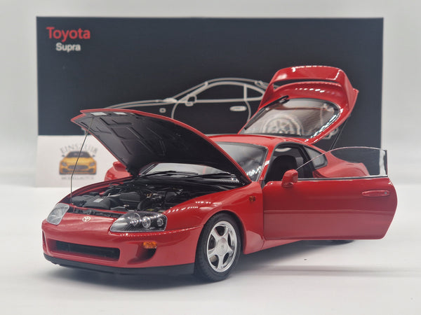 Toyota Supra A80 RHD Red