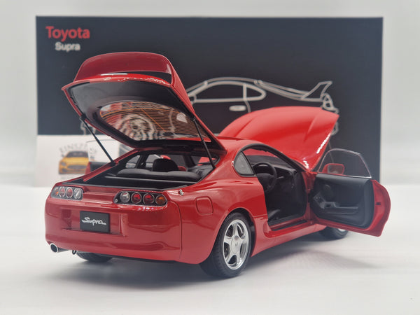 Toyota Supra A80 RHD Red