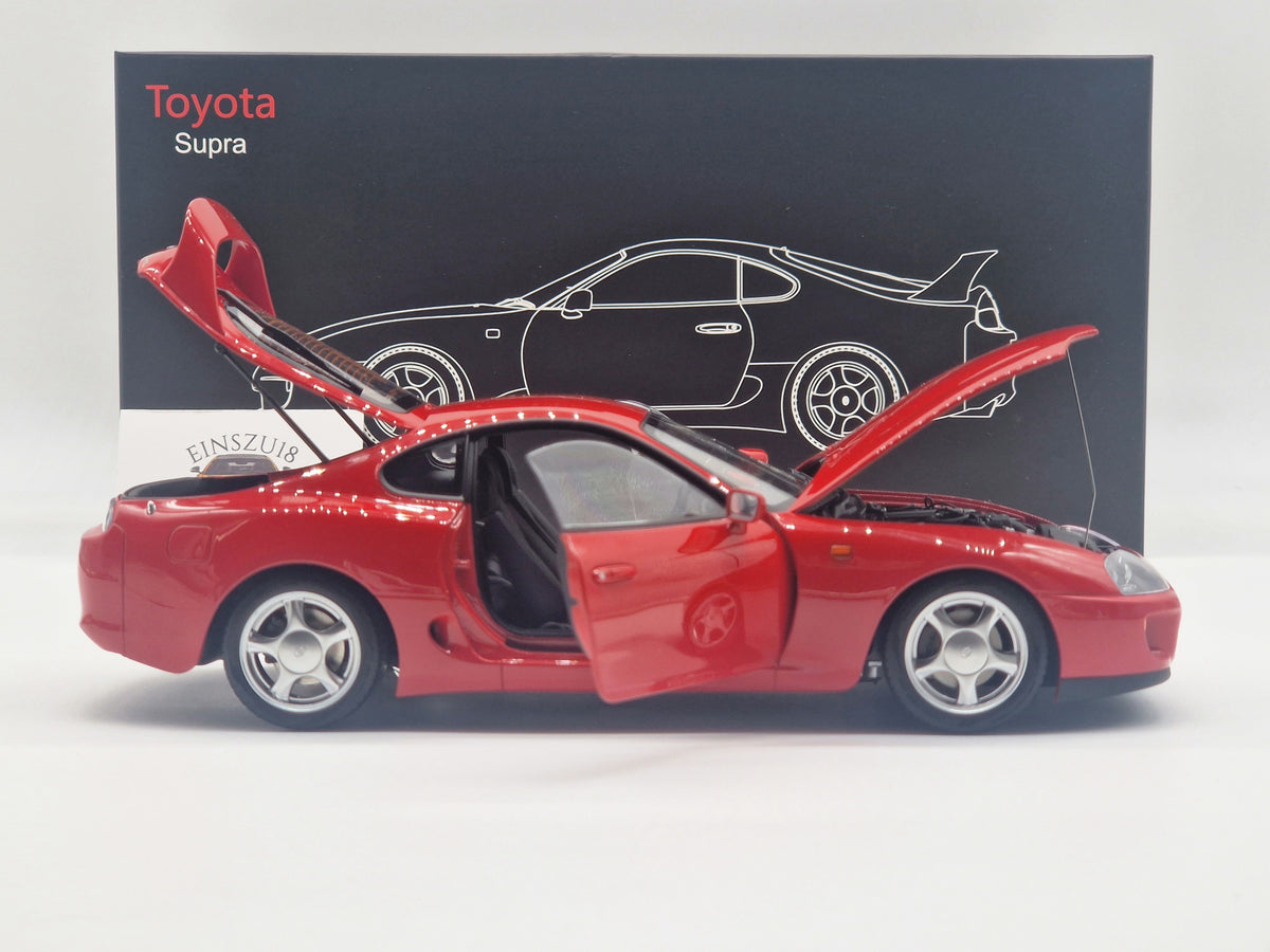 Toyota Supra A80 RHD Red