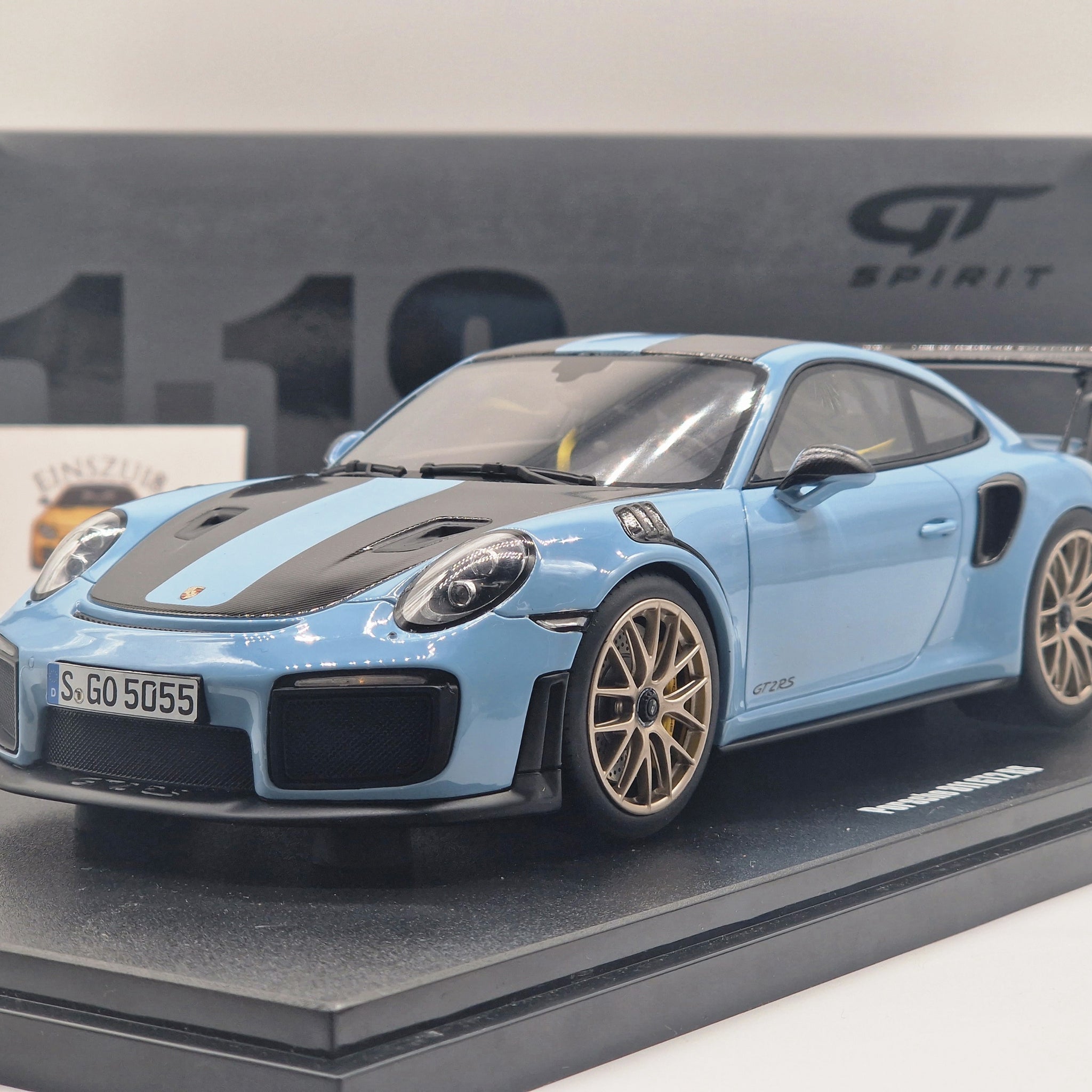 Porsche 911 991.2 GT2 RS Weissach Package Gulf Blue (Asia Exclusive)