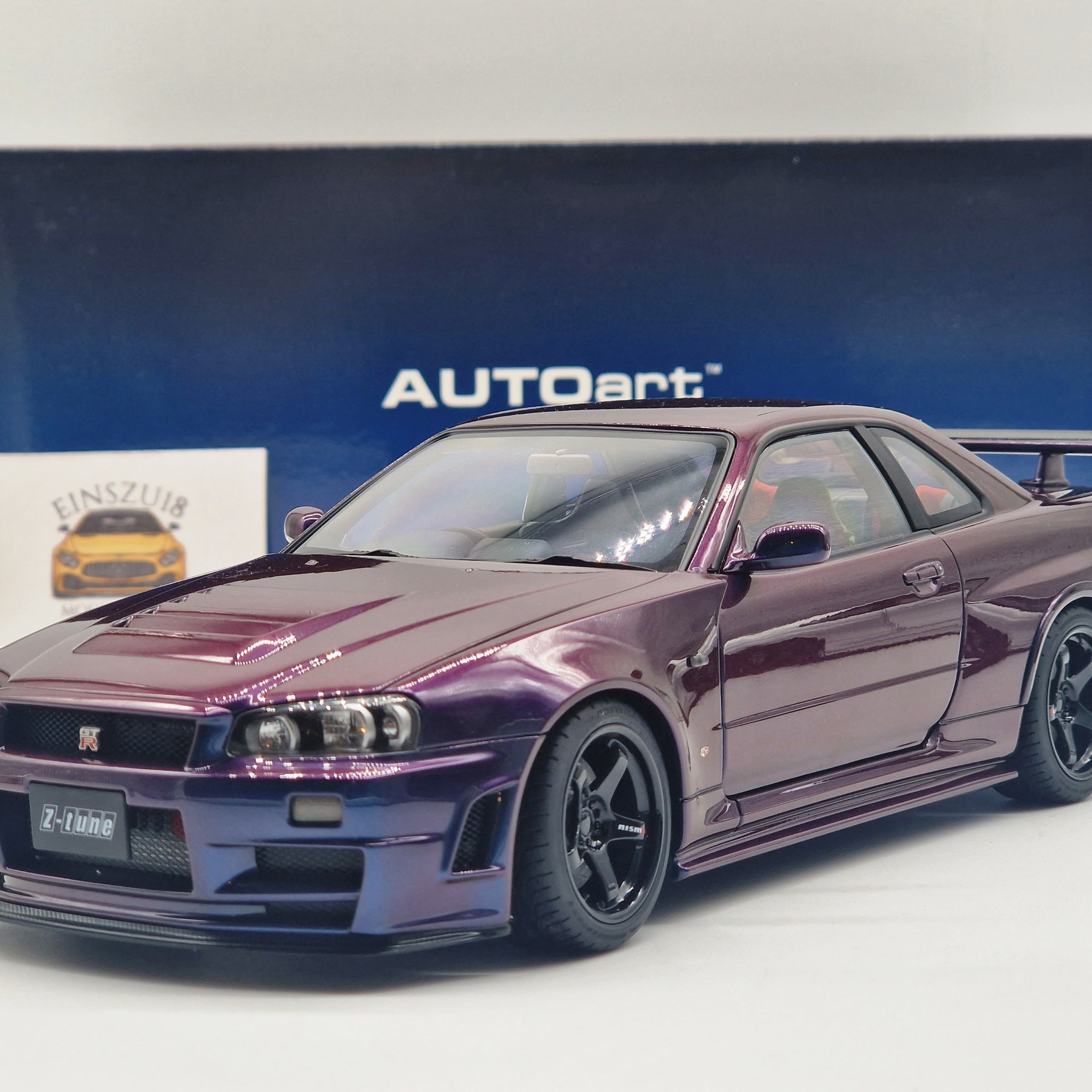 Nissan Skyline GT-R (R34) Z-tune Midnight Purple