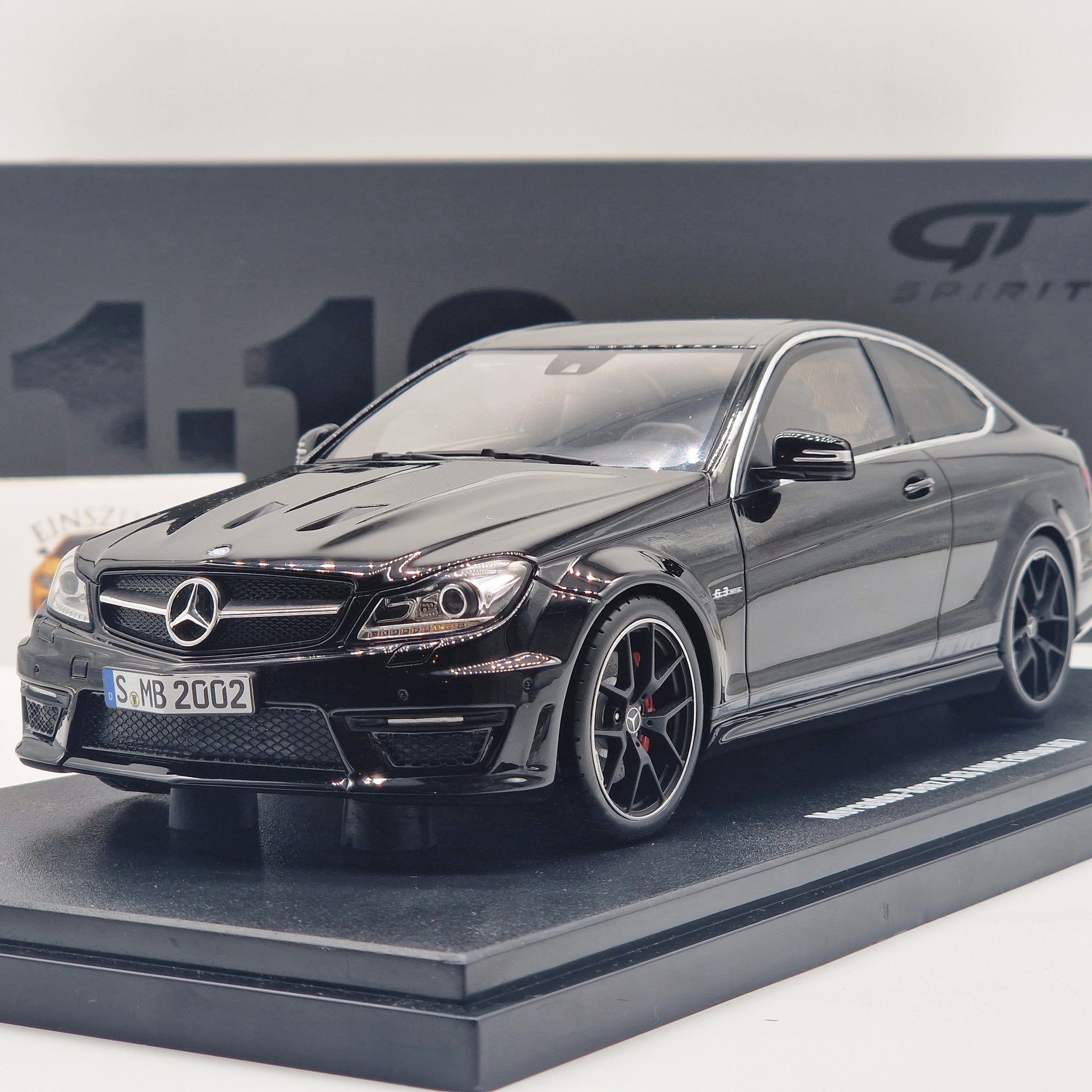Mercedes-Benz C63 AMG Edition 507 Black 2013 (Asia Exclusive)