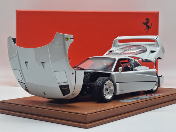 Ferrari F40 Metallic White (BBR-Kyosho)