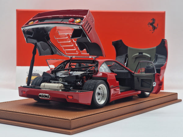 Ferrari F40 Valeo S/N 79883 Personal Car Gianni Agnelli Red (BBR-Kyosho)