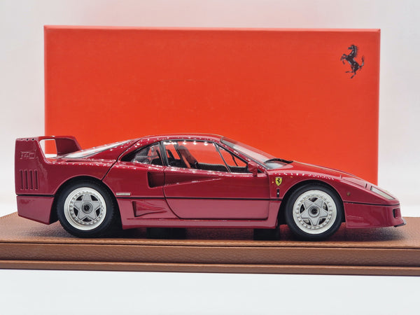 Ferrari F40 Metallic Red / Italian Stripe (BBR-Kyosho)