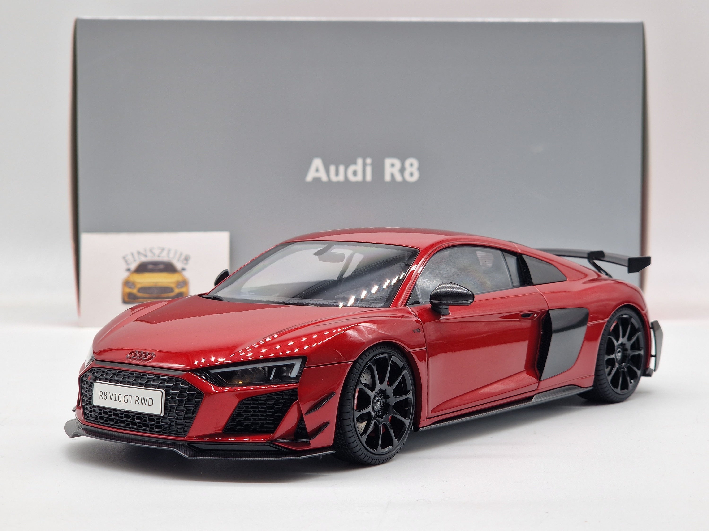 Audi R8 V10 GT RWD Coupé 2021 Metallic Red