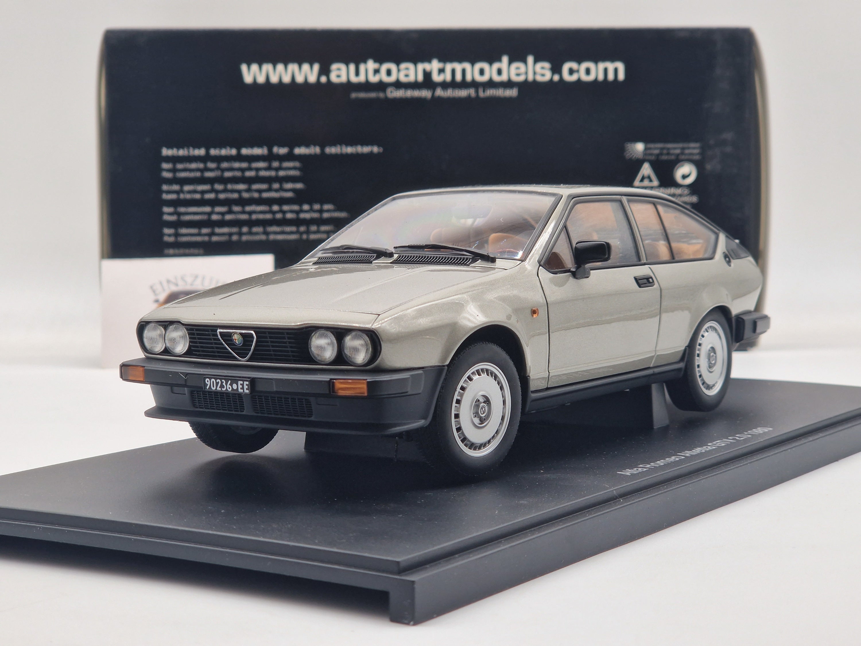 Alfa Romeo Alfetta GTV 2000 1980 Silver Grey