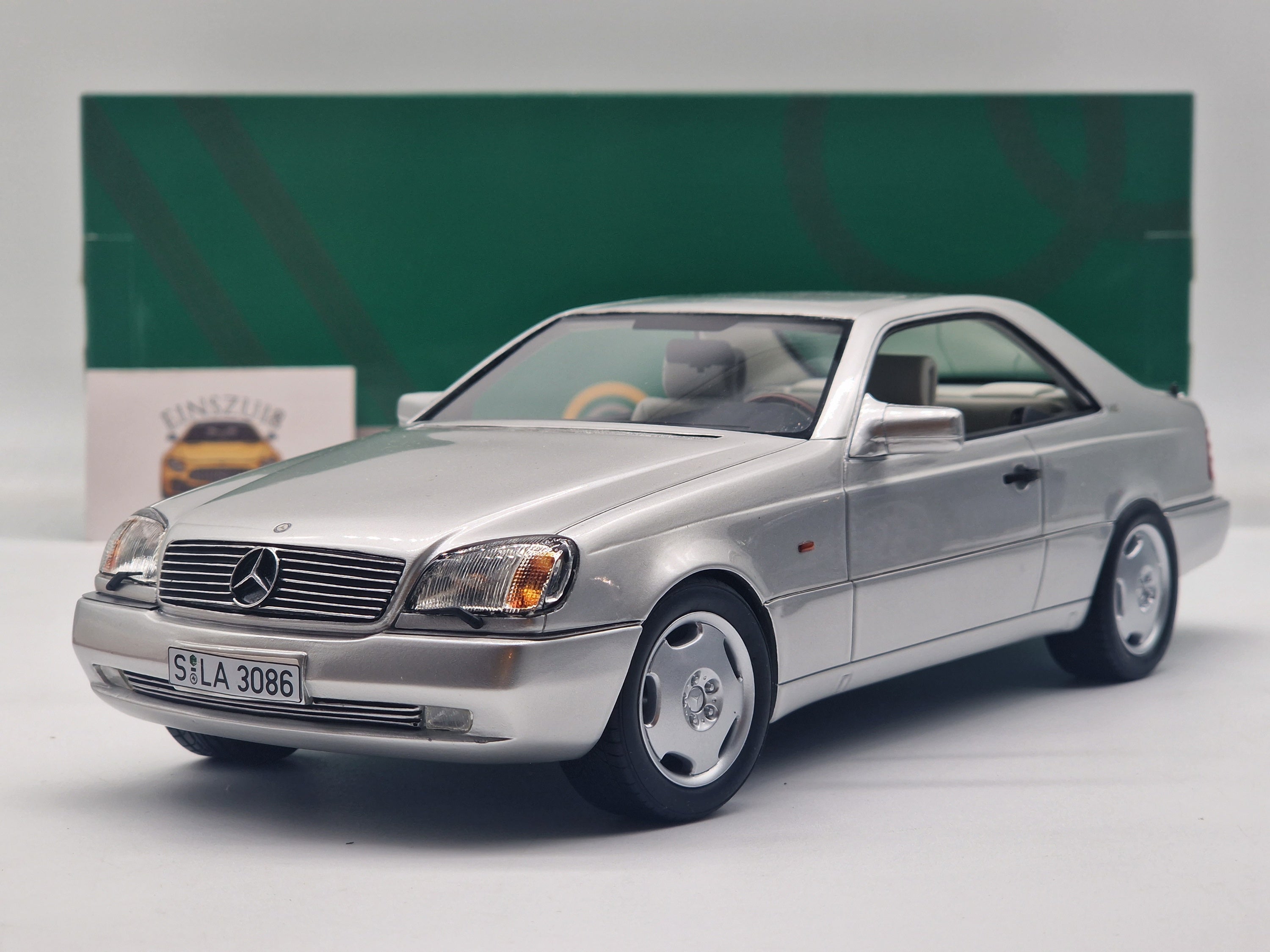 Mercedes-Benz 600SEC C140 V12 1992 Silver