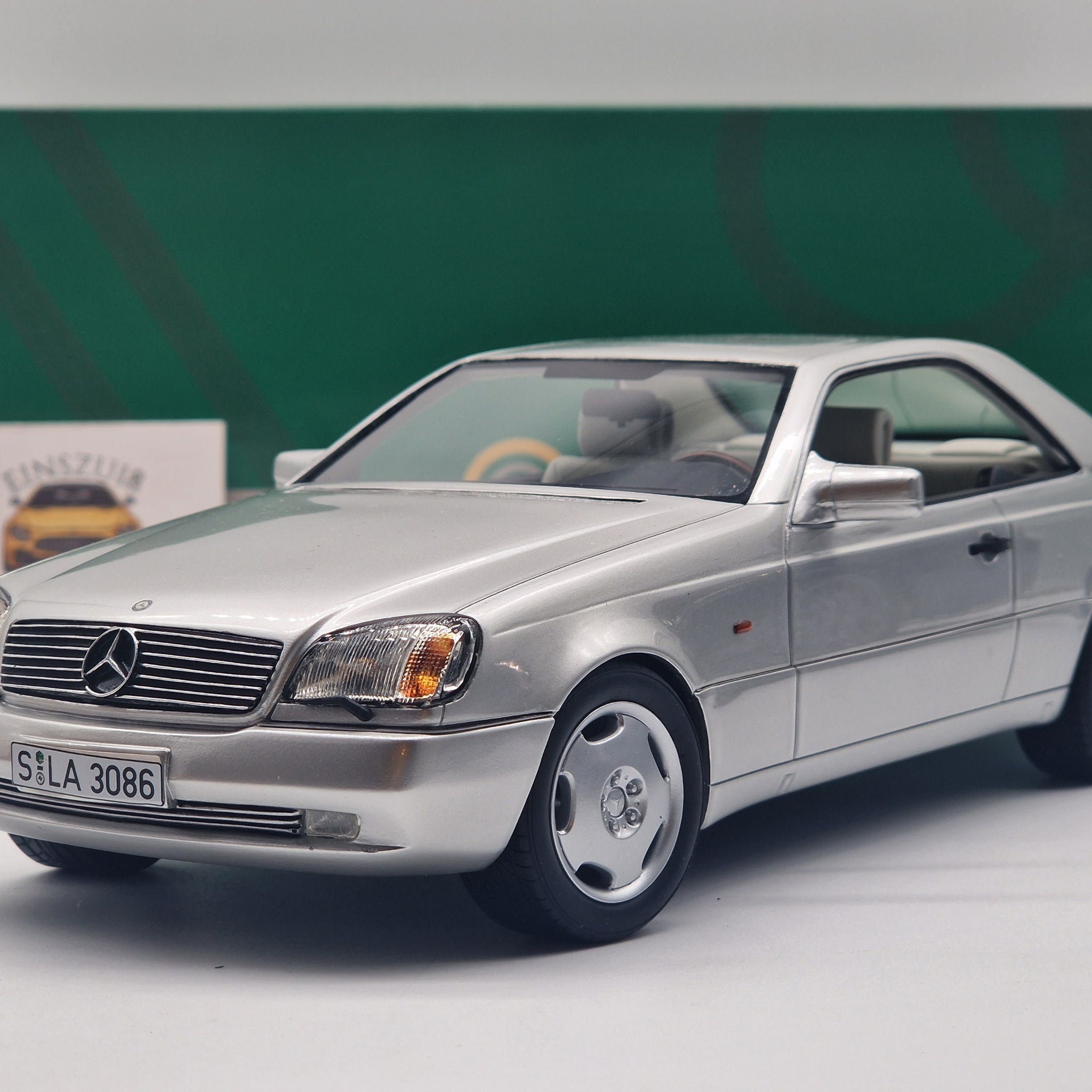Mercedes-Benz 600SEC C140 V12 1992 Silver