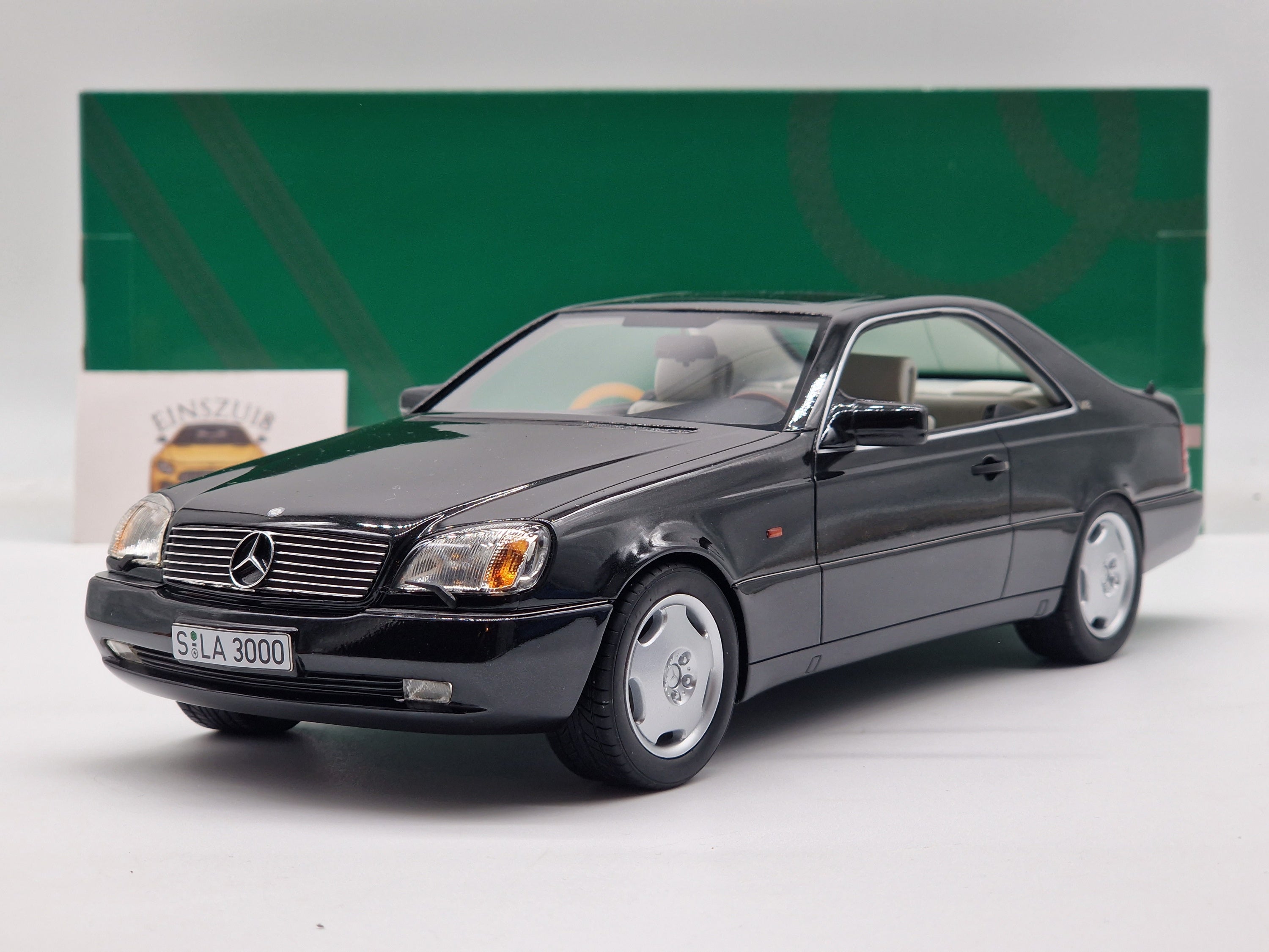 Mercedes-Benz 600SEC C140 V12 1992 Black