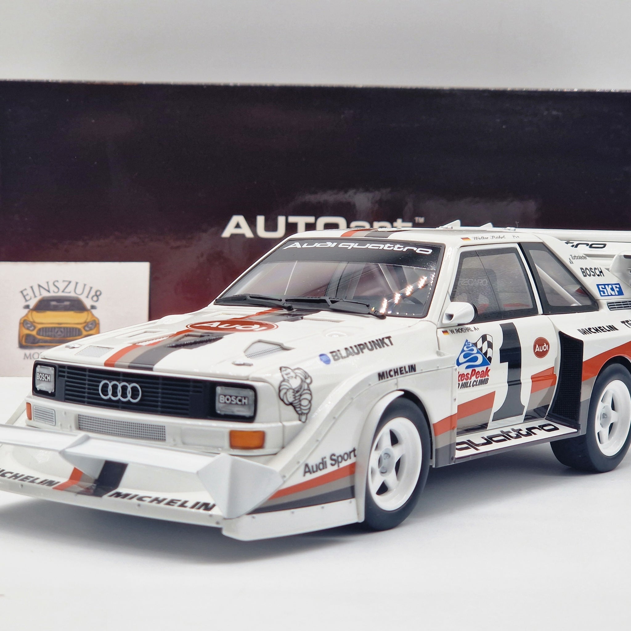 Audi Sport Quattro S1 Pikes Peak 1987 Röhrl #1 Winner