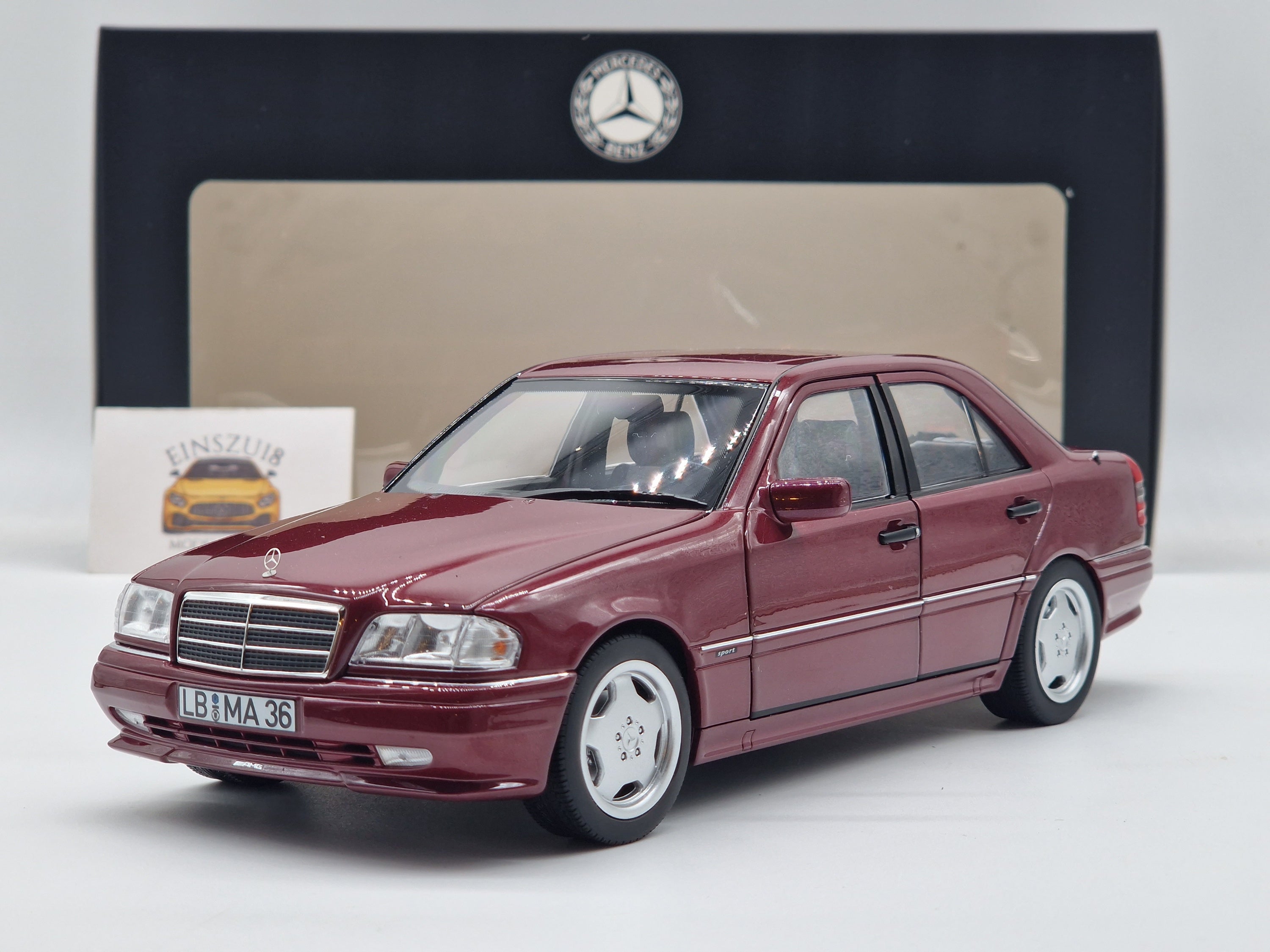 Mercedes-Benz C32 AMG W202 Limousine 1997 Almadinrot (Dealer Edition)