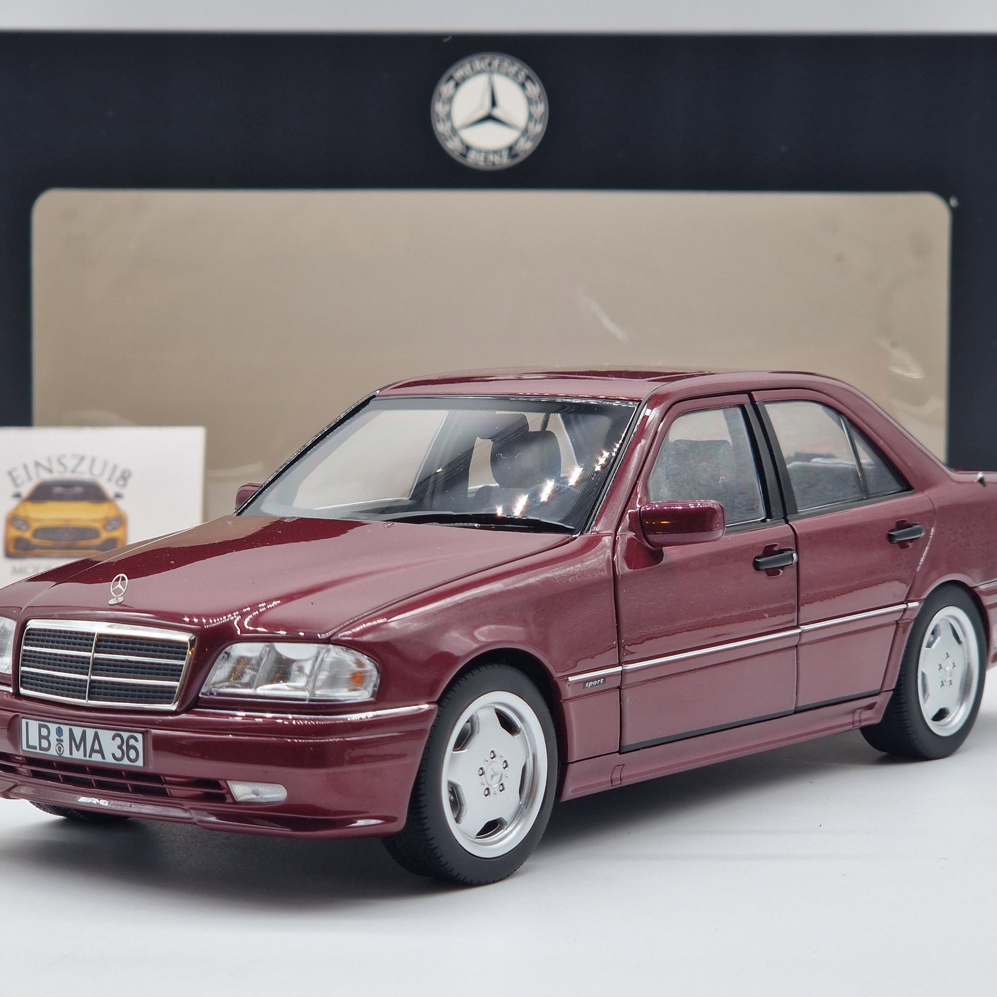 Mercedes-Benz C32 AMG W202 Limousine 1997 Almadinrot (Dealer Edition)
