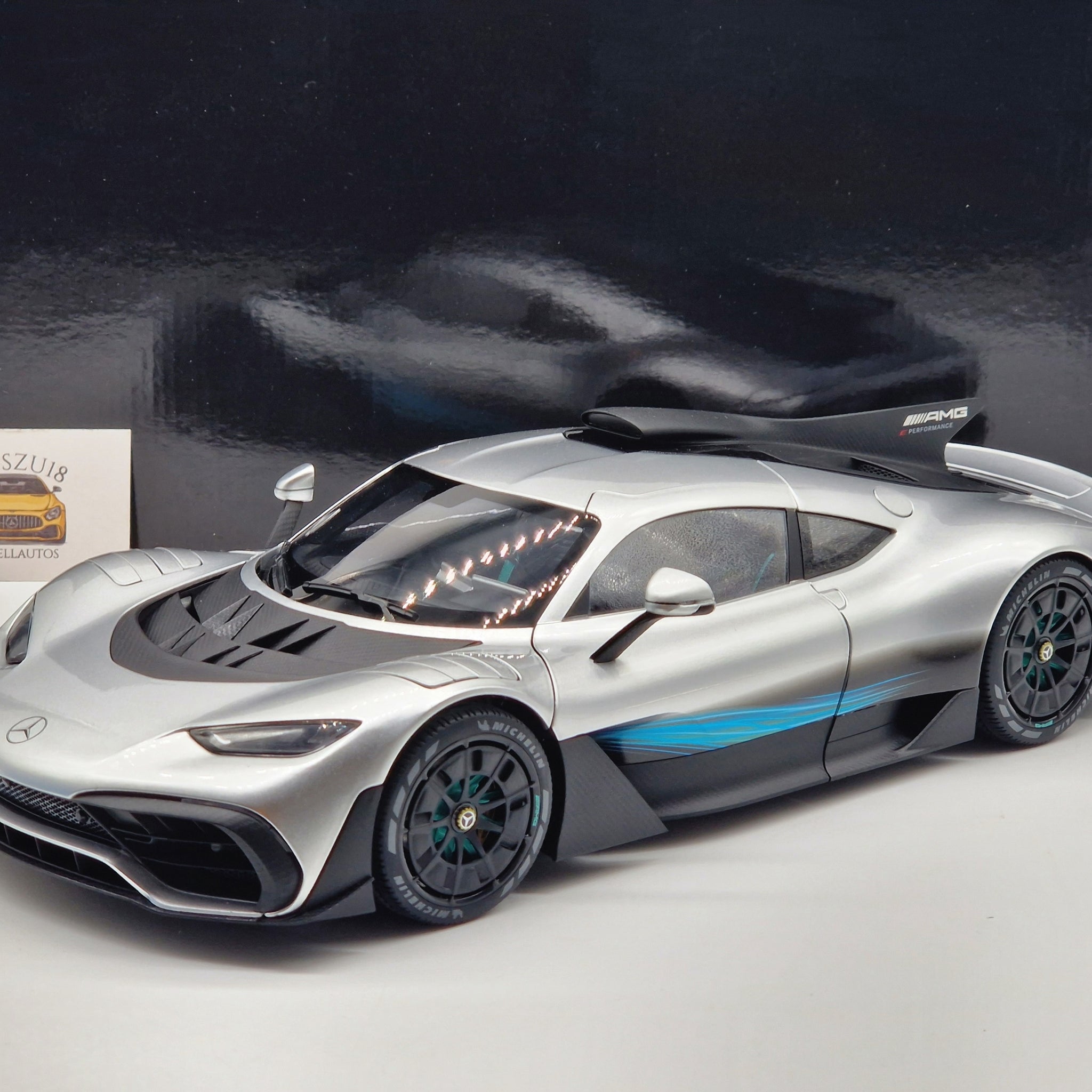 Mercedes-Benz AMG One (C298) Hightech Silver 1:12
