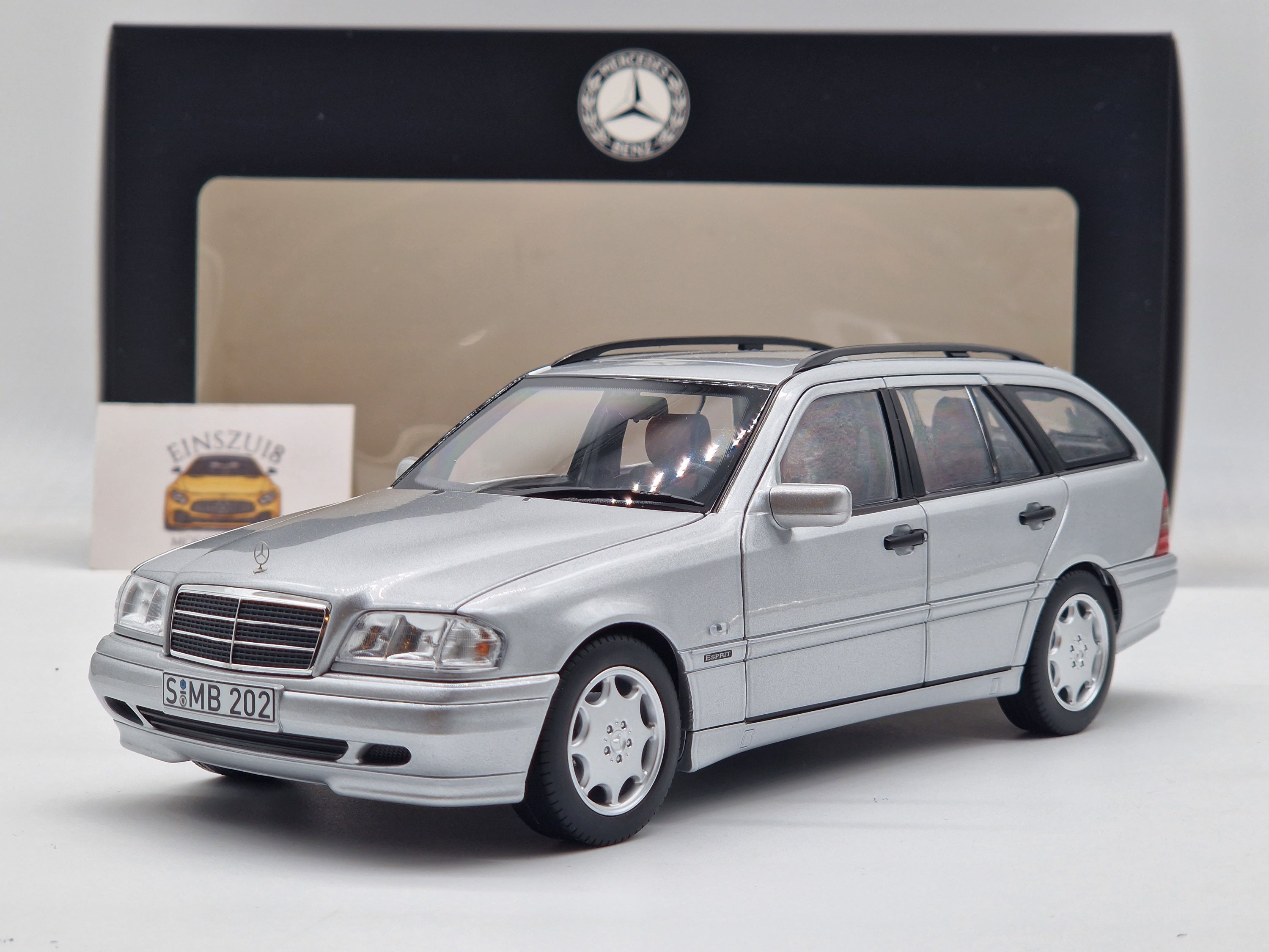 Mercedes-Benz C200 S202 T-Modell 2001 Brillant Silver (Dealer Edition)