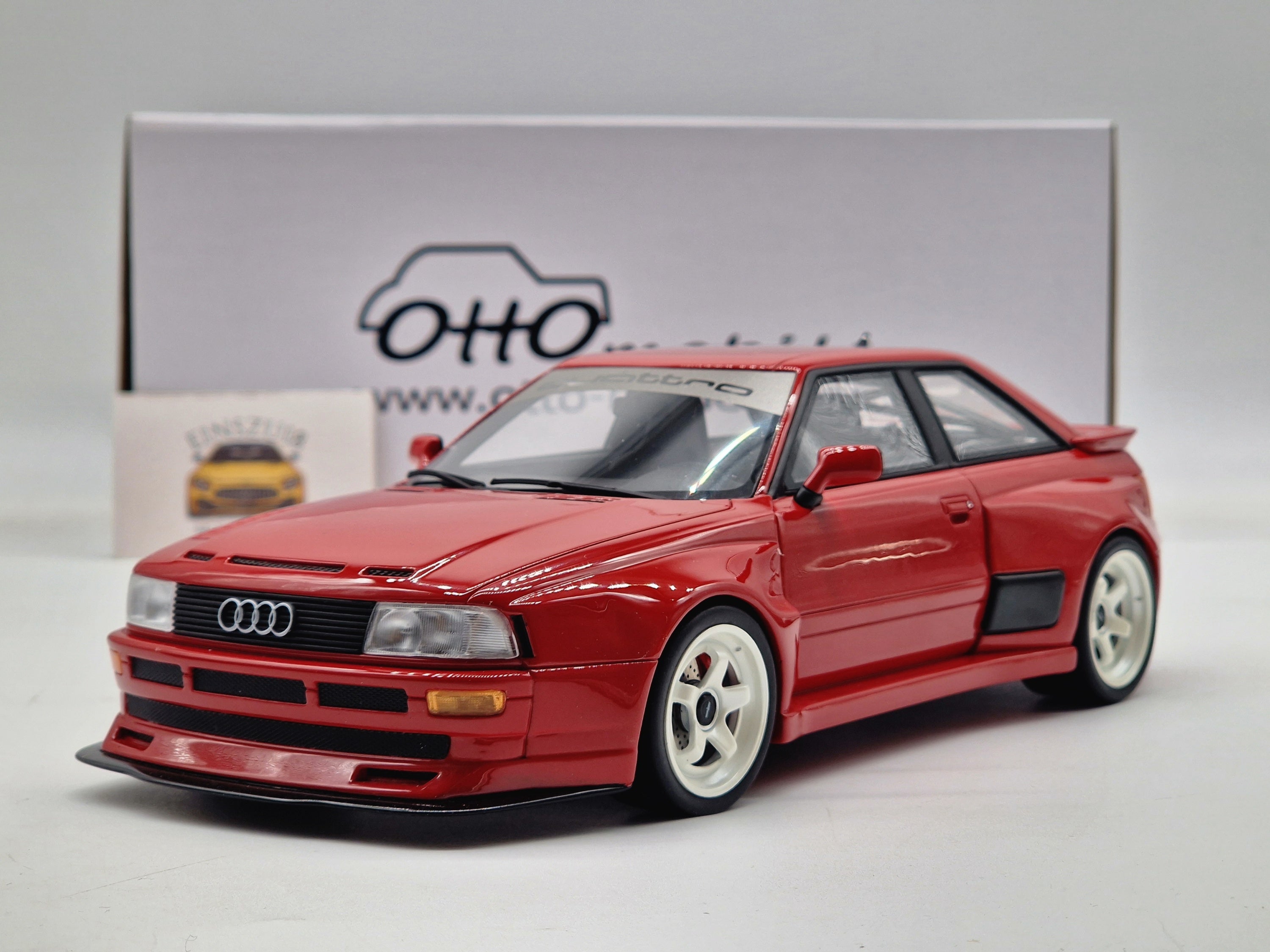 Audi 80 Coupé Pior Design 2021 Red ''Otto Project Car''