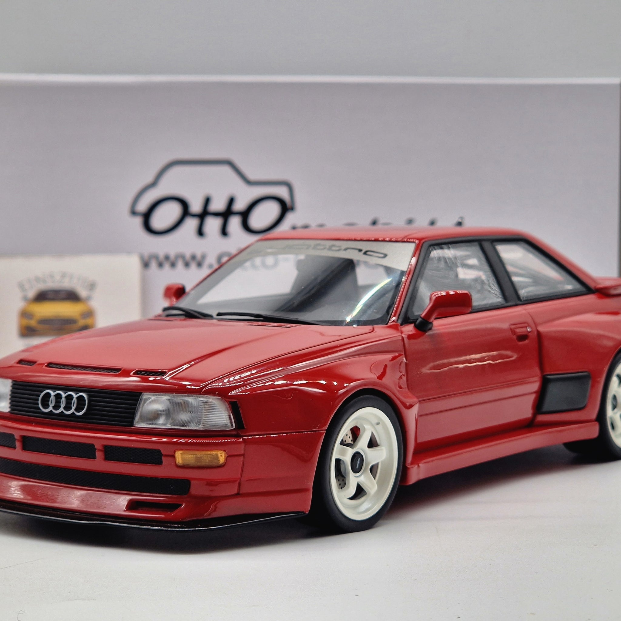 Audi 80 Coupé Pior Design 2021 Red ''Otto Project Car''