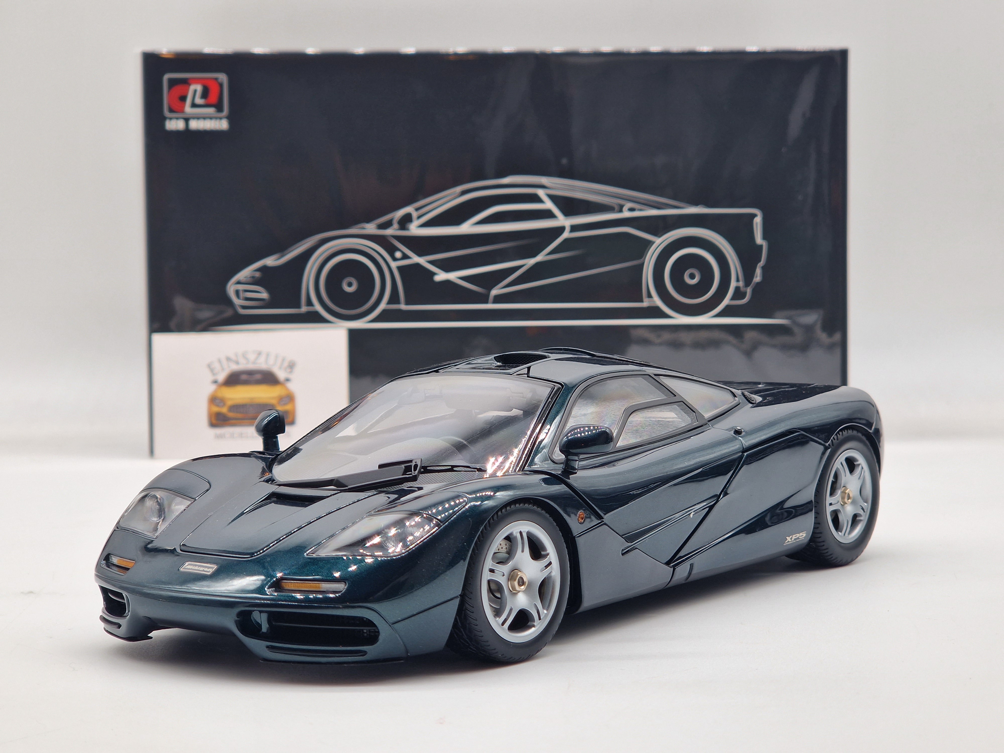 McLaren F1 XP5 1993 Green