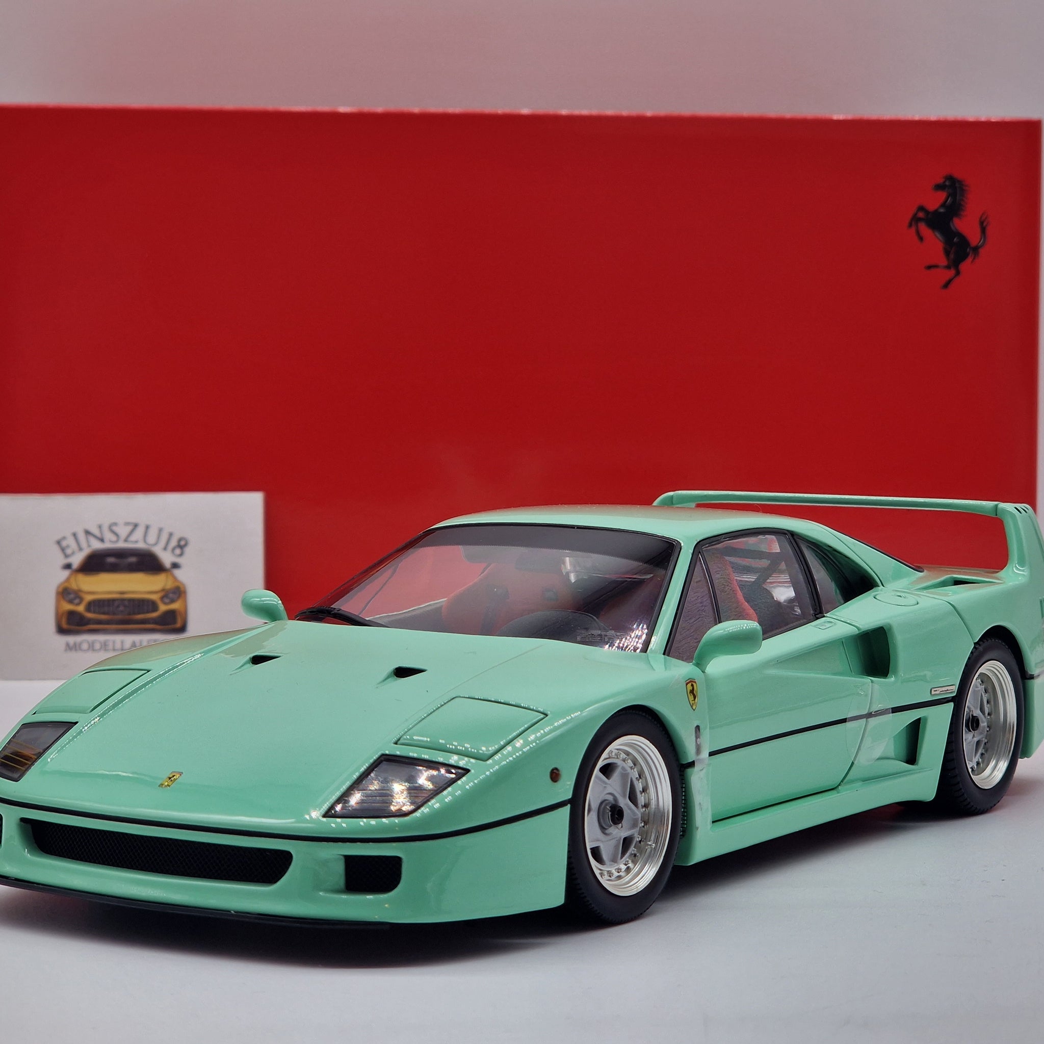 Ferrari F40 Mint Green *High-End-Model*