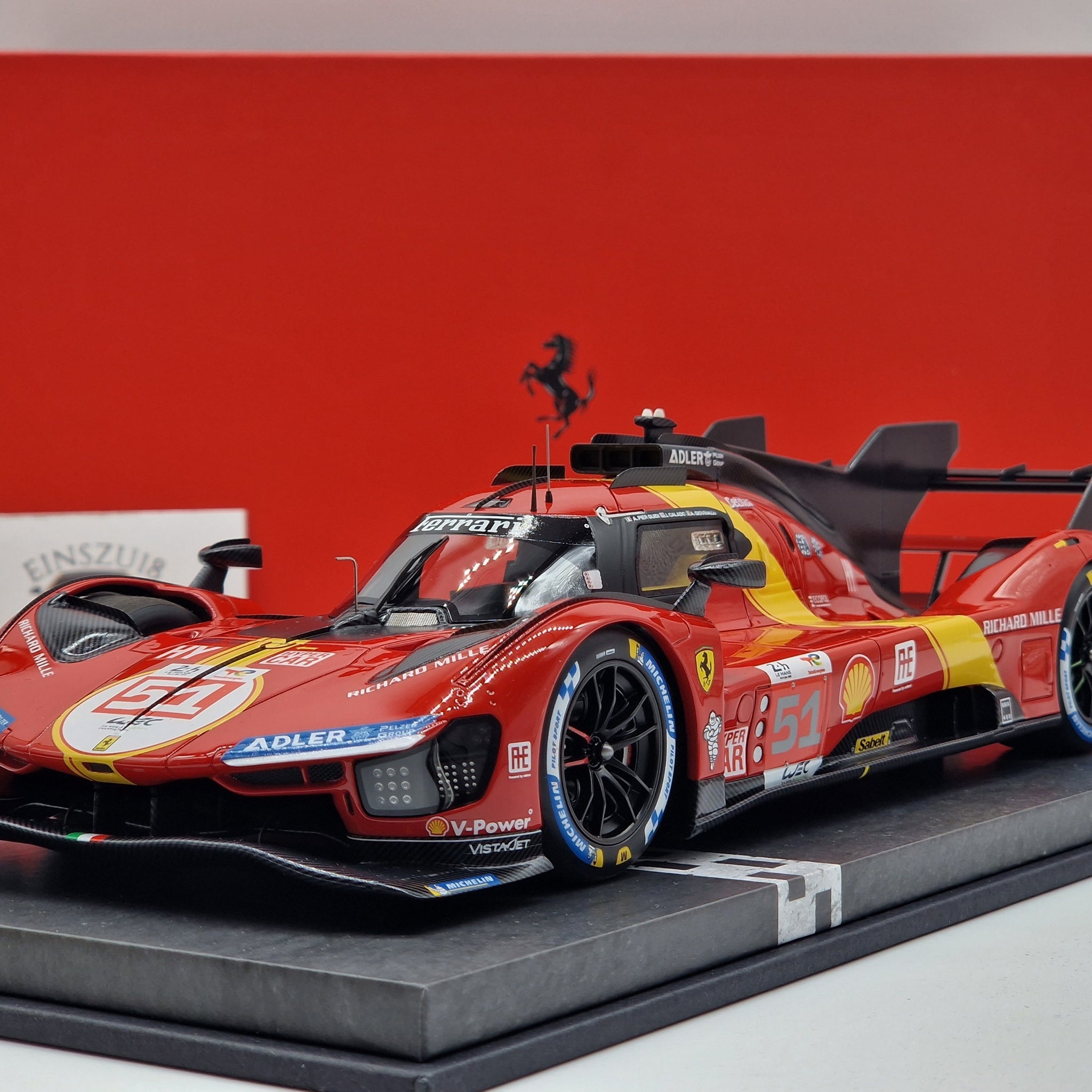 Ferrari 499P Car N. 51 Winner Le Mans 2023