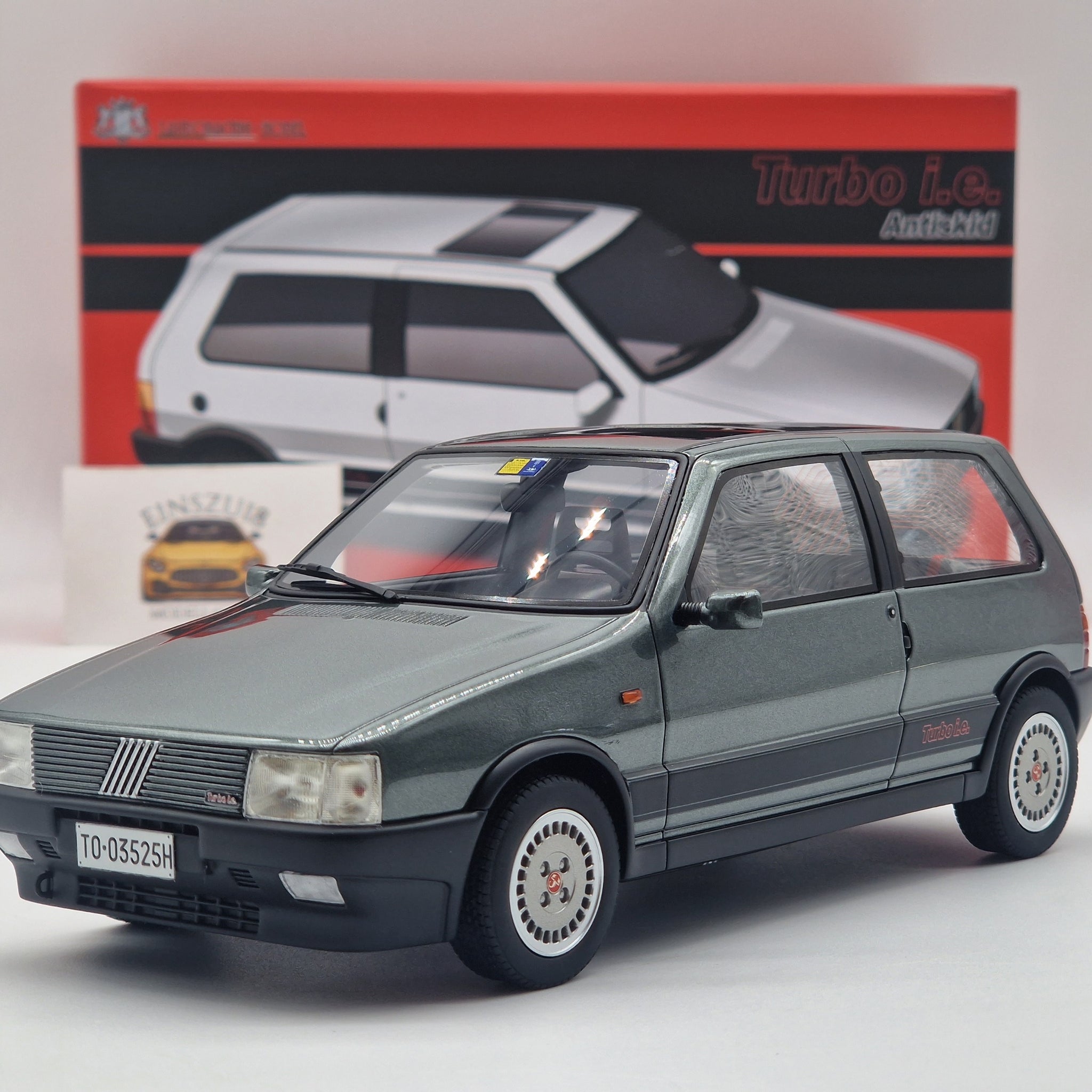 Fiat Uno Turbo i.e. Antiskid 1988 Metallic Green