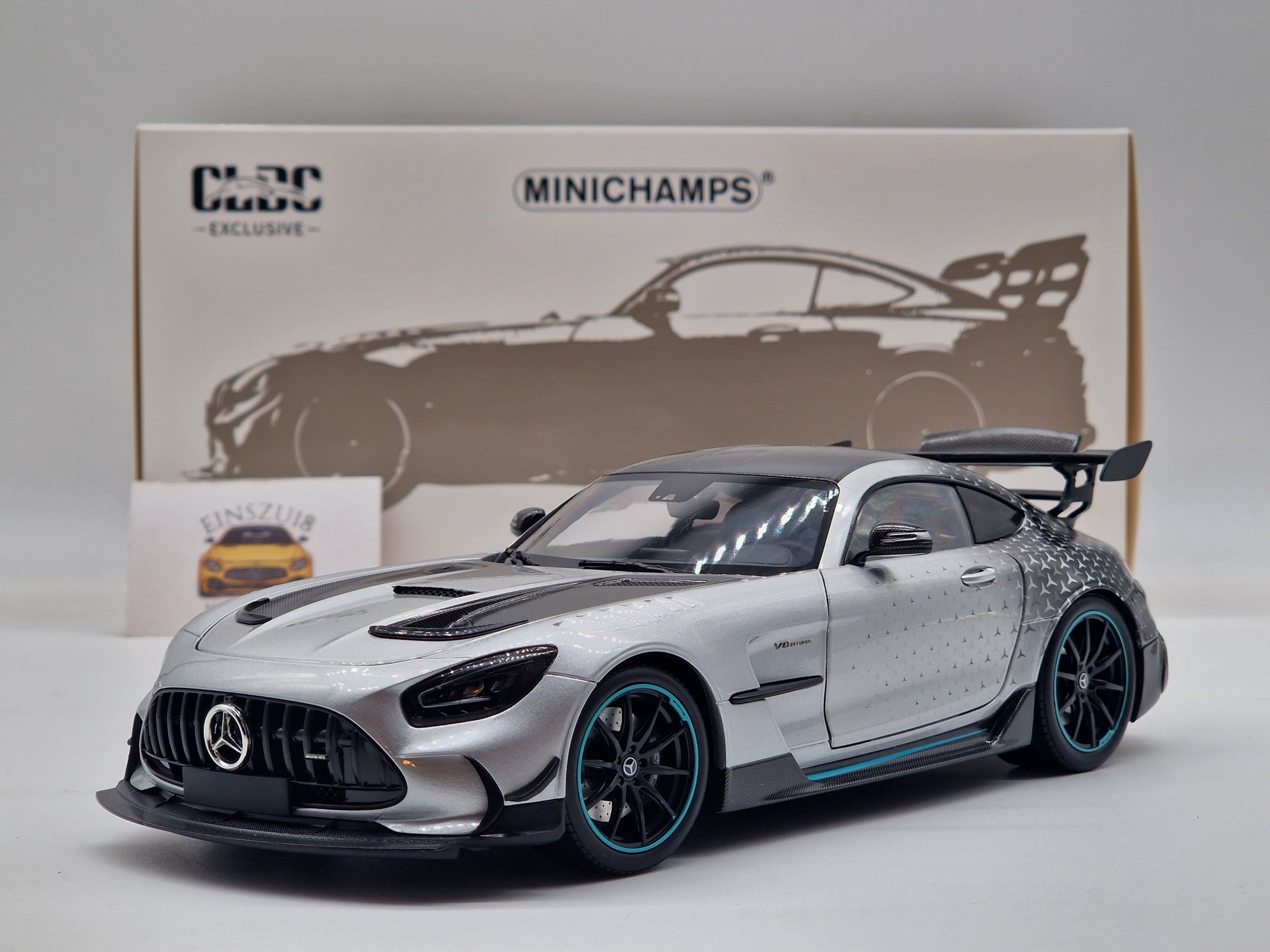 Mercedes-Benz AMG GT Black Series 2021 Silver One Design (Asia Exclusive)