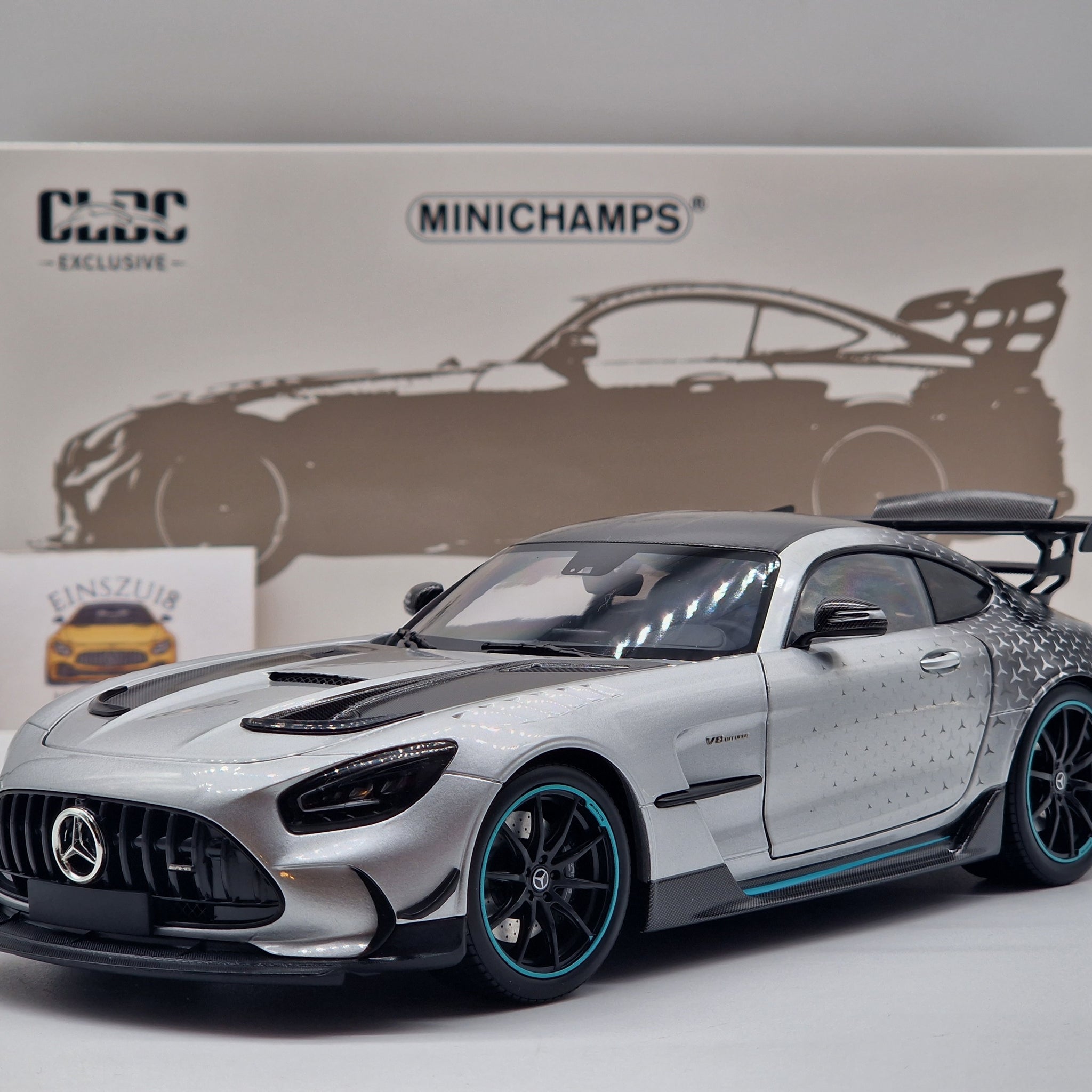 Mercedes-Benz AMG GT Black Series 2021 Silver One Design (Asia Exclusive)