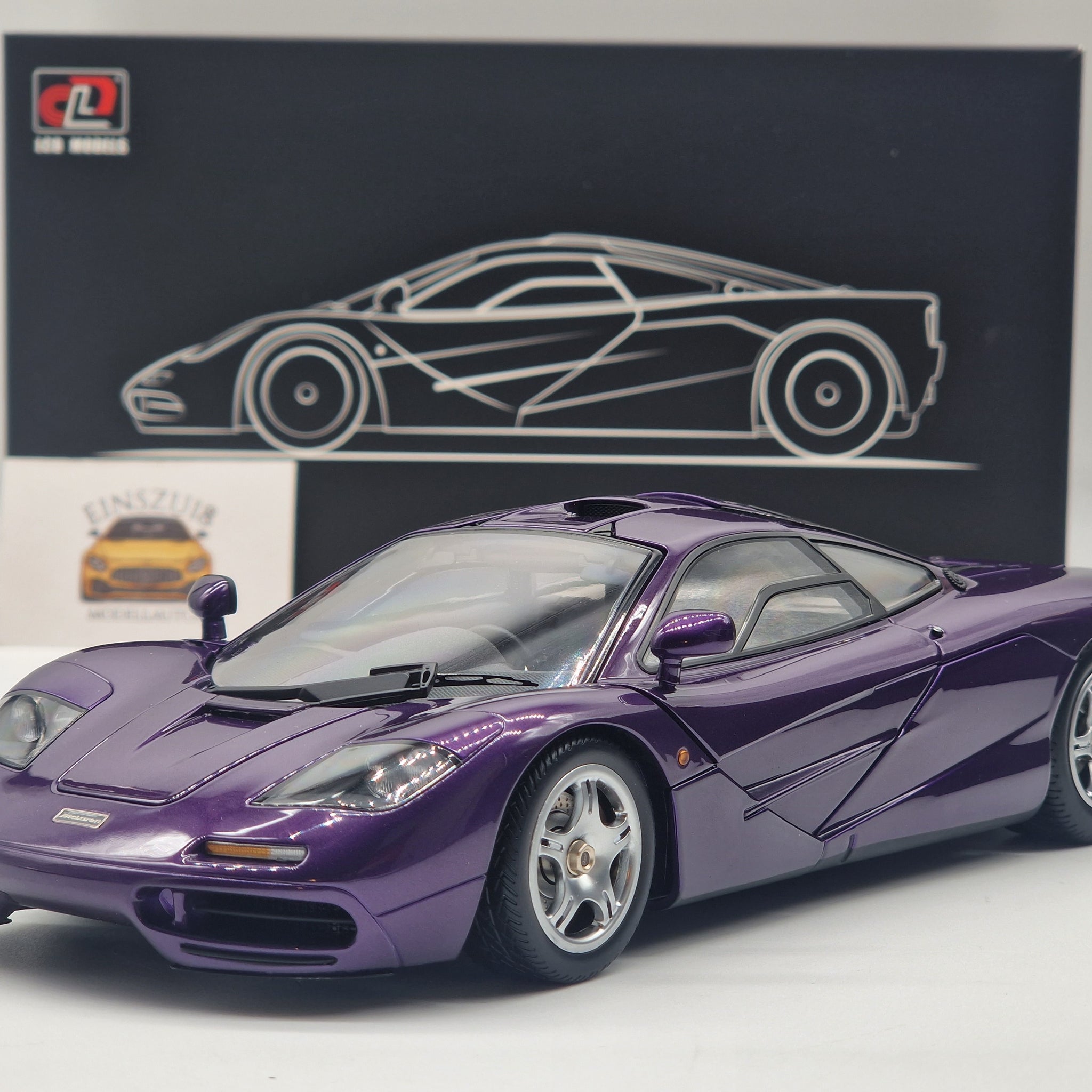 McLaren F1 XP5 1993 Purple