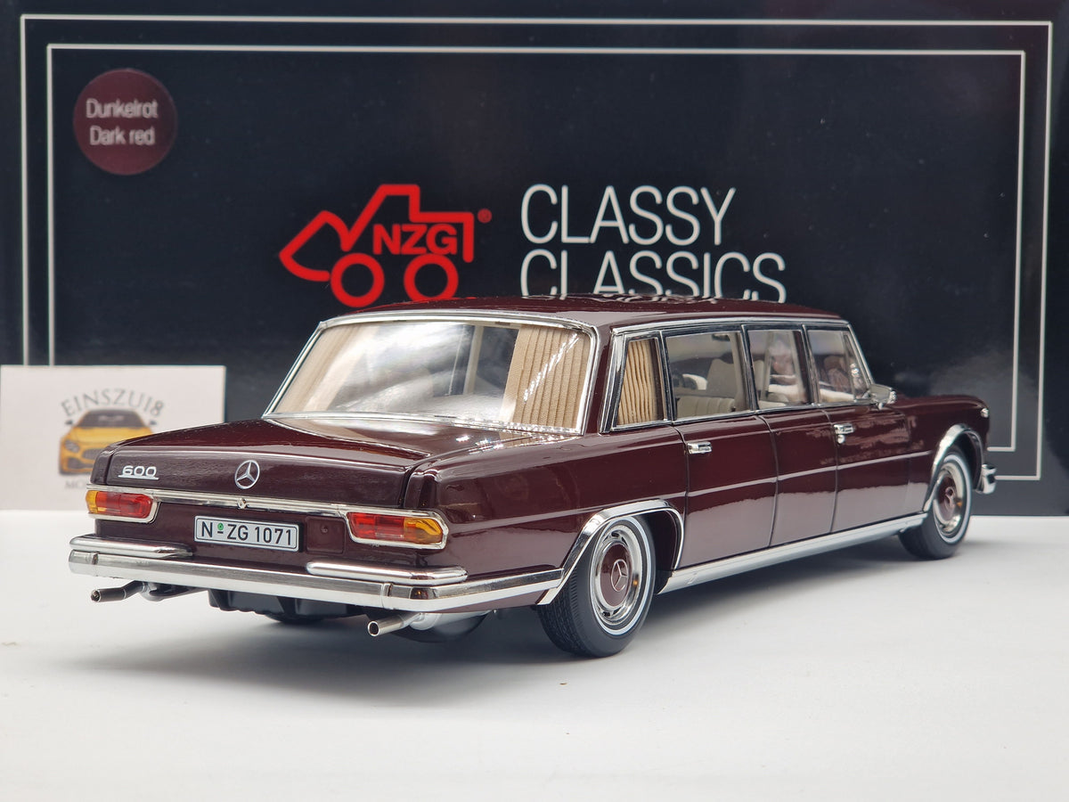 Mercedes-Benz 600 Pullman Wine Red
