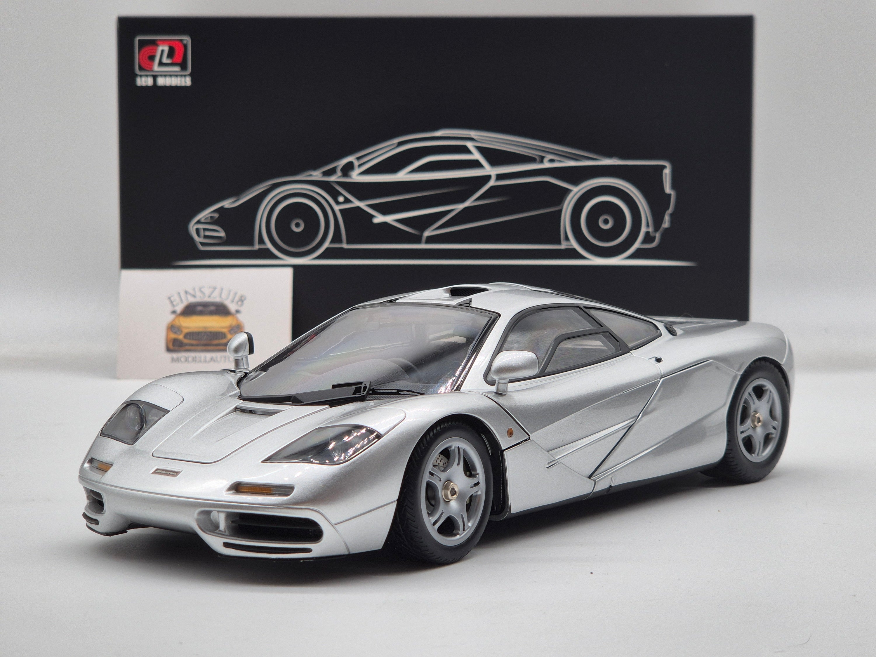 McLaren F1 XP5 1993 Silver