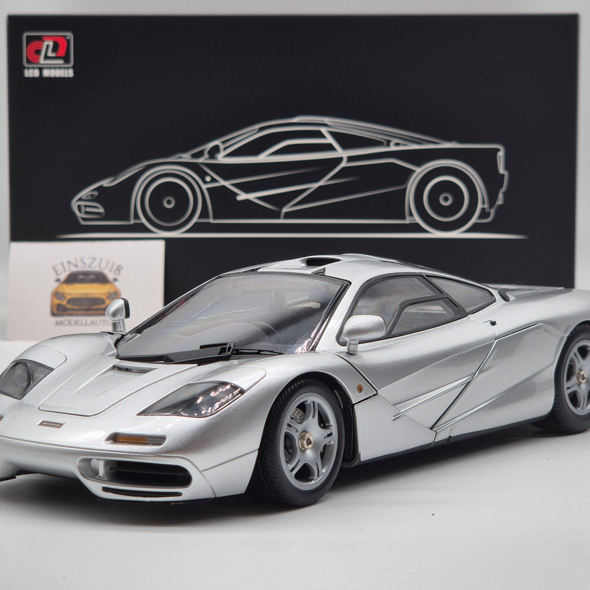McLaren F1 XP5 1993 Silver